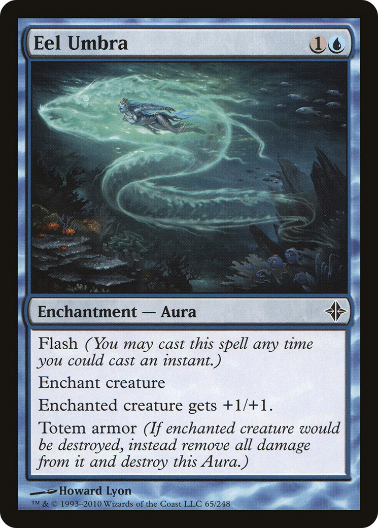 Eel Umbra [Rise of the Eldrazi] Foil
