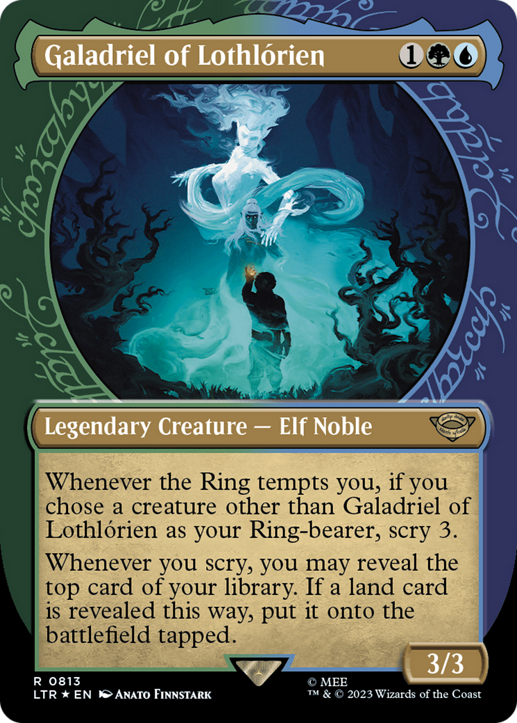 Galadriel of Lothlorien (Showcase) (Surge Foil) [The Lord of the Rings: Tales of Middle-Earth] | Silver Goblin