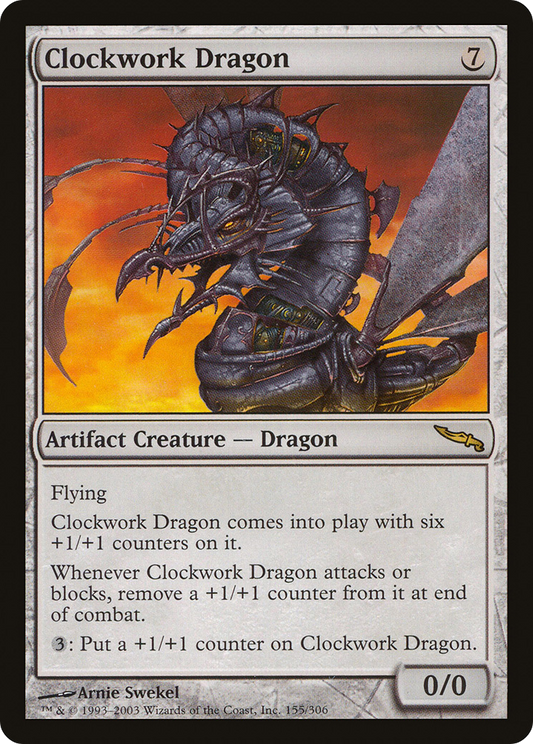 Clockwork Dragon [Mirrodin] Foil