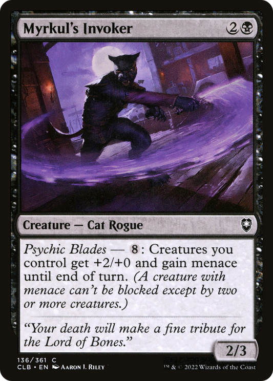 Myrkul's Invoker [Commander Legends: Battle for Baldur's Gate] Foil