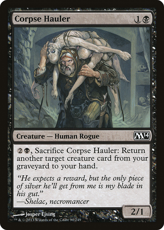 Corpse Hauler [Magic 2014] Foil