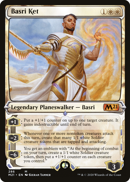 Basri Ket (Showcase) [Core Set 2021] Foil