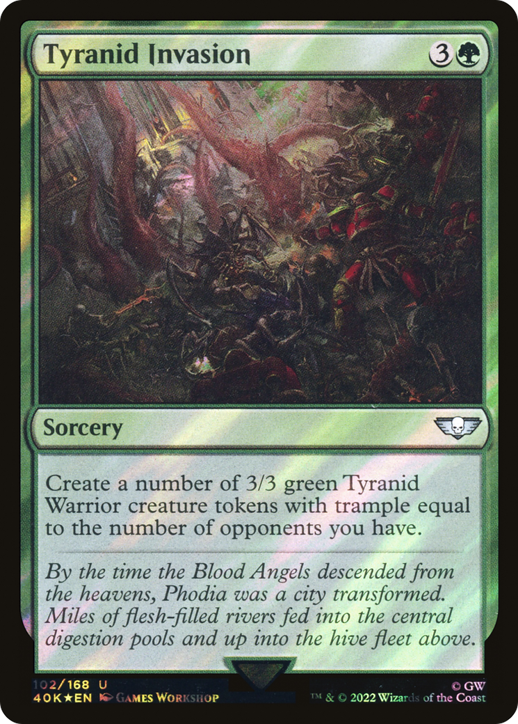 Tyranid Invasion (Surge Foil) [Warhammer 40,000]