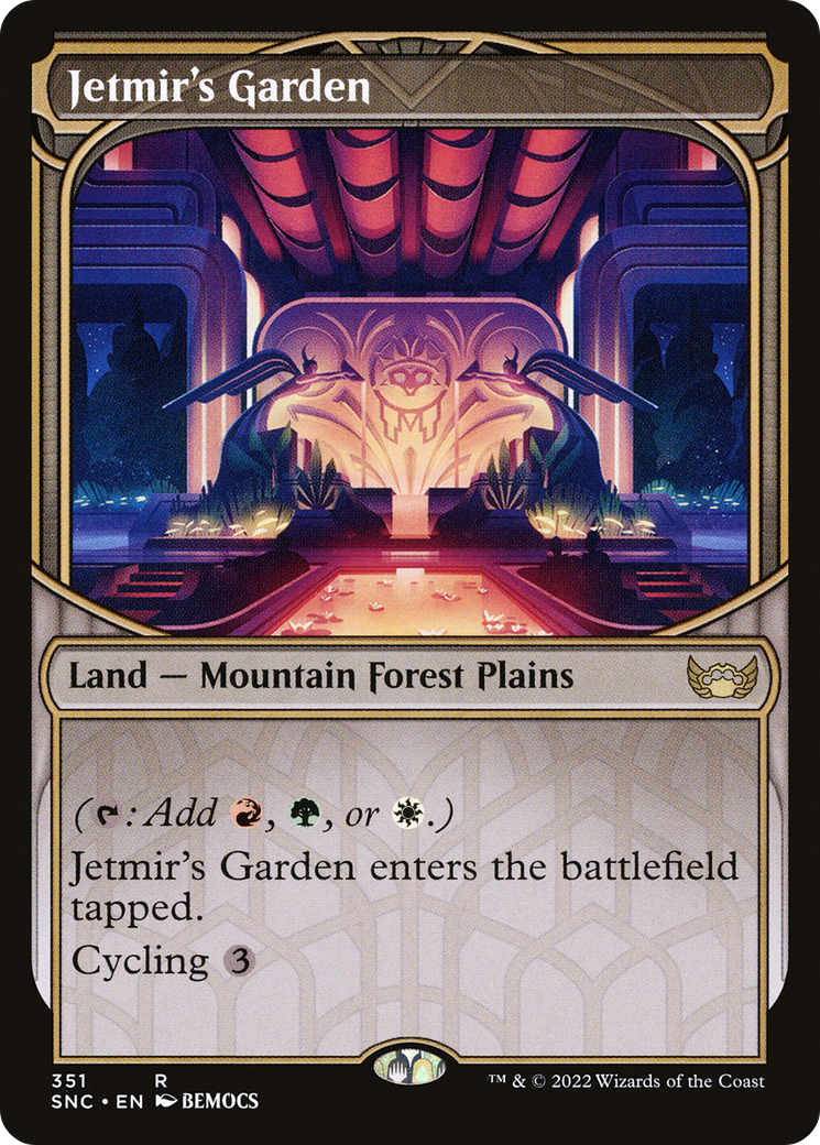 Jetmir's Garden (Showcase Skyscraper) [Streets of New Capenna] Foil