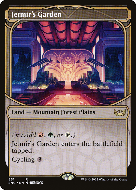 Jetmir's Garden (Showcase Skyscraper) [Streets of New Capenna] Foil