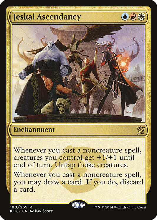 Jeskai Ascendancy [Khans of Tarkir] Foil