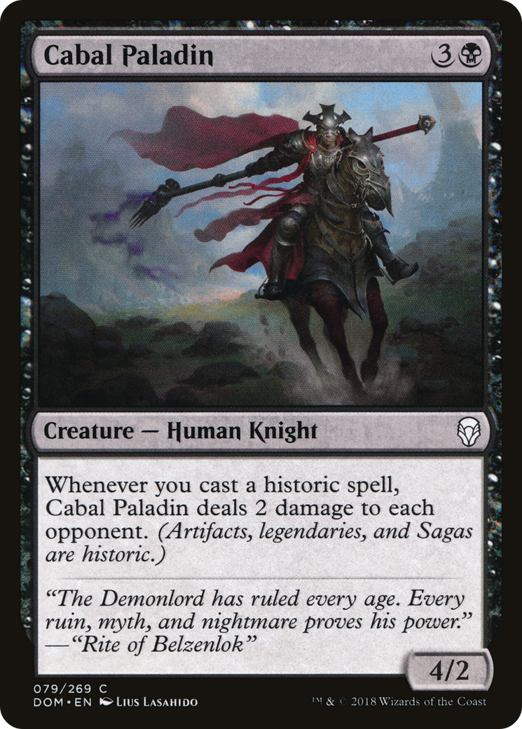 Cabal Paladin (079) - Dominaria Foil