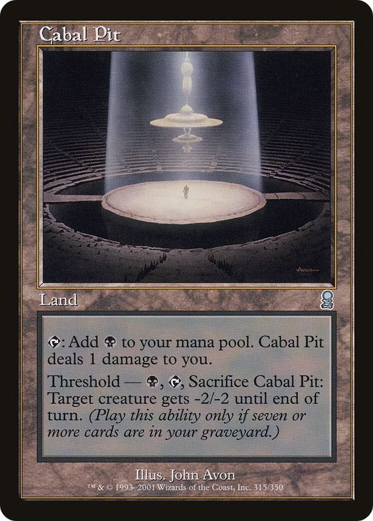 Cabal Pit (315) Foil - Odyssey
