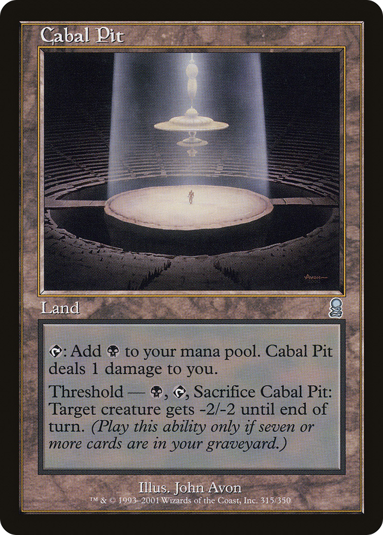 Cabal Pit (315) - Odyssey