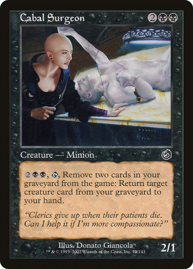 Cabal Surgeon (052) Foil - Torment