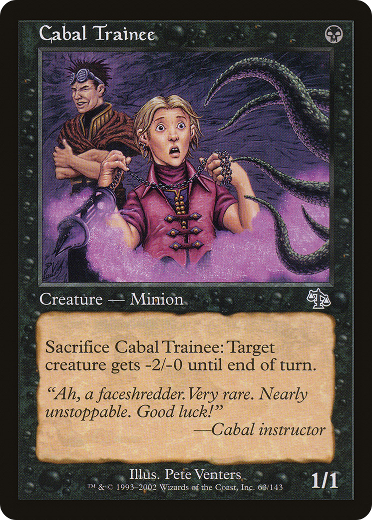 Cabal Trainee (063) Foil - Judgment