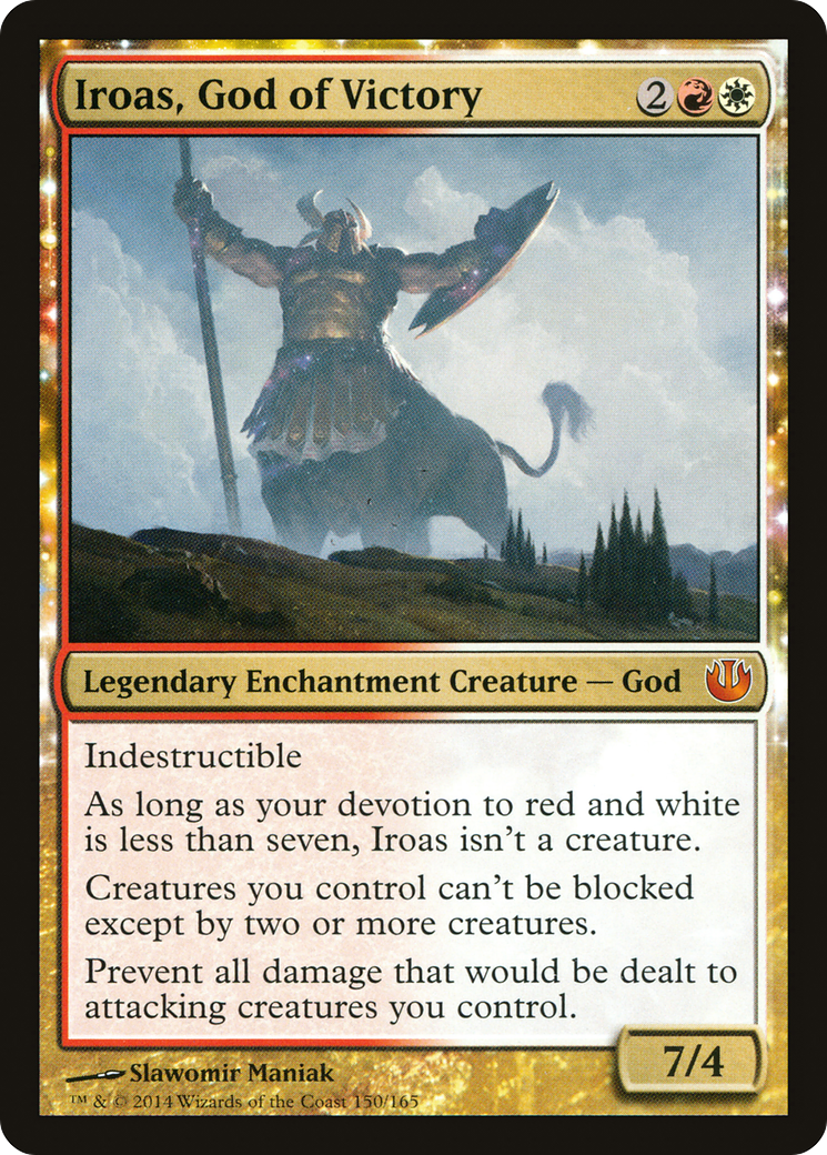Iroas, God of Victory [Journey into Nyx] Foil