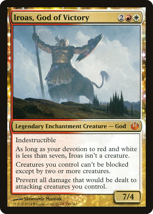 Iroas, God of Victory [Journey into Nyx] Foil