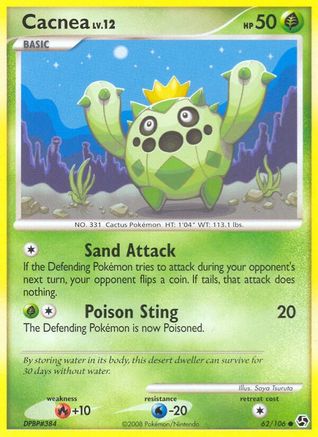 Cacnea (62) Reverse Holofoil - Great Encounters