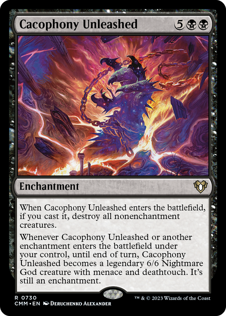 Cacophony Unleashed (730) - Commander Masters