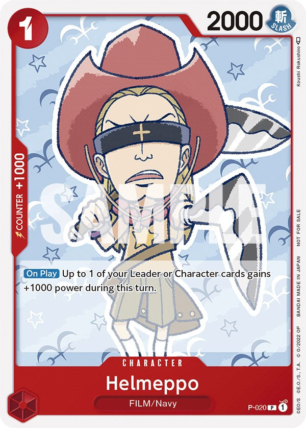 Helmeppo (One Piece Film Red) [One Piece Promotion Cards] | Silver Goblin