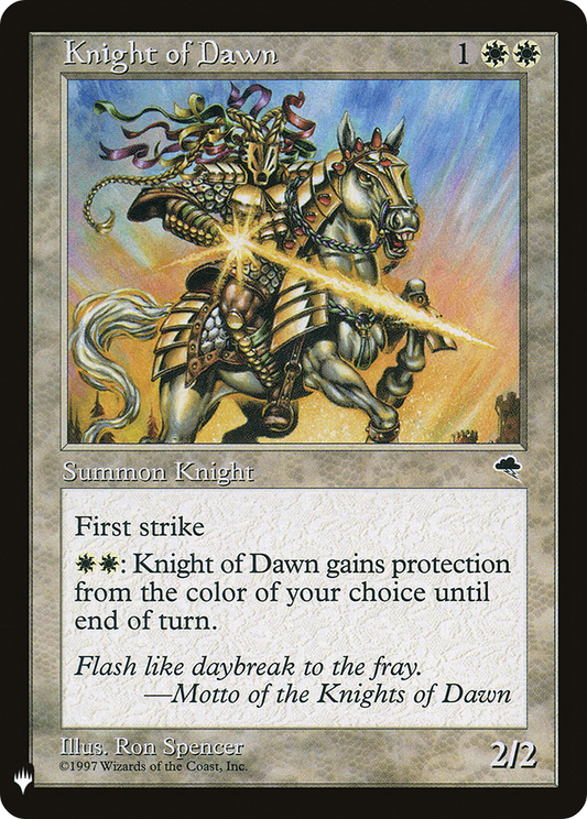 Knight of Dawn [Mystery Booster]