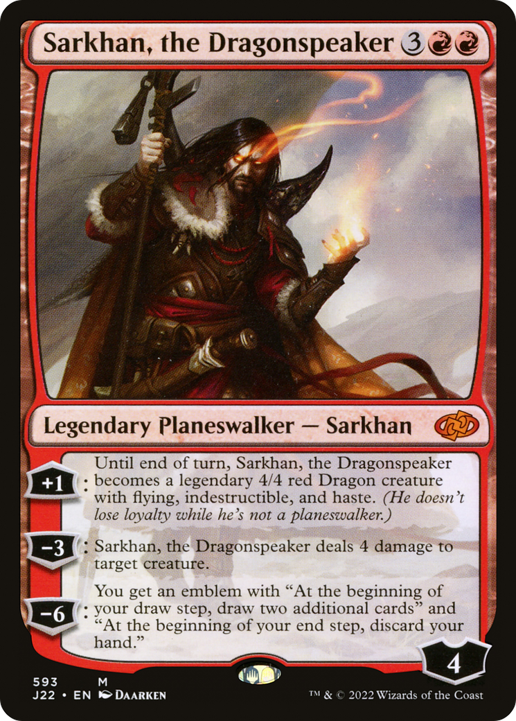 Sarkhan, the Dragonspeaker [Jumpstart 2022] | Silver Goblin