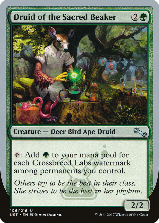 Druid of the Sacred Beaker [Unstable] Foil