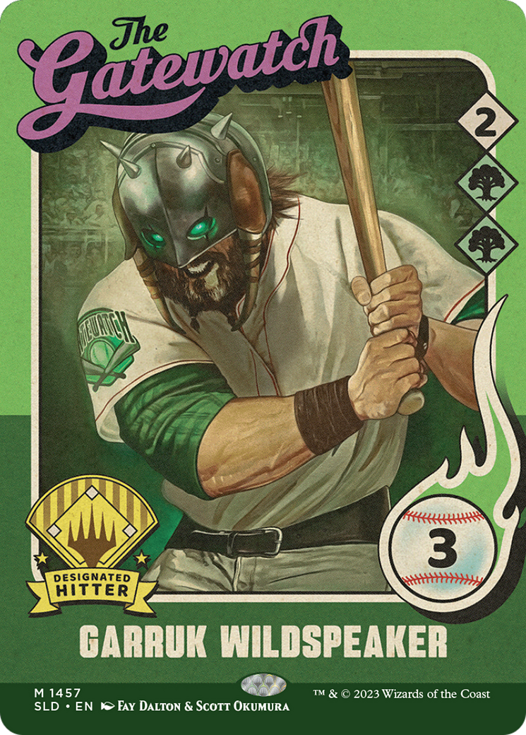 Garruk Wildspeaker // Garruk Wildspeaker (1457) - Secret Lair Drop