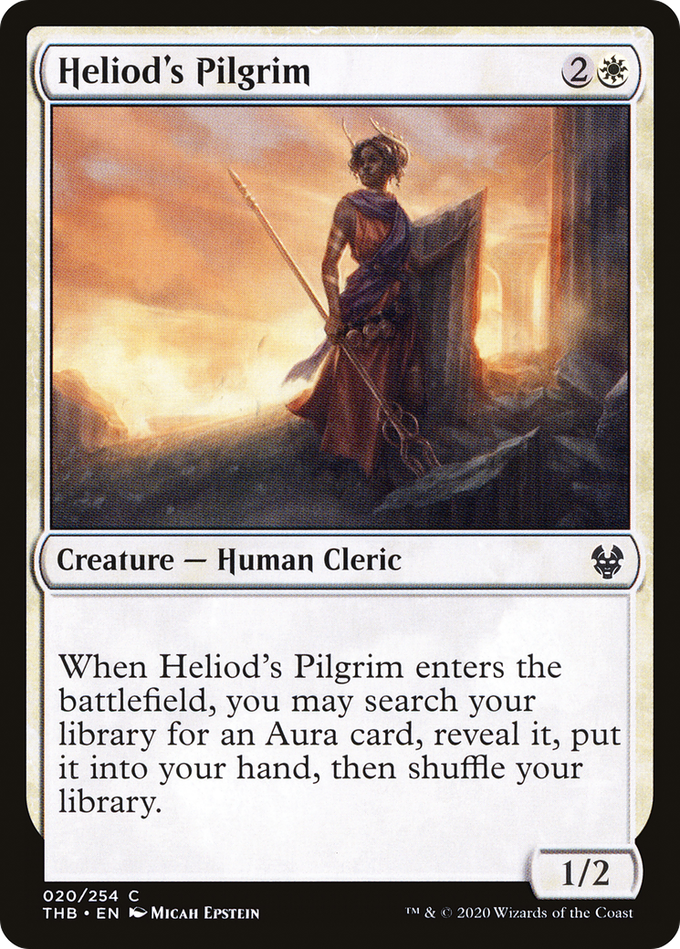Heliod's Pilgrim [Theros Beyond Death] Foil