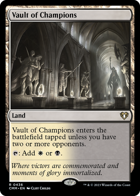 Vault of Champions [Commander Masters] Foil