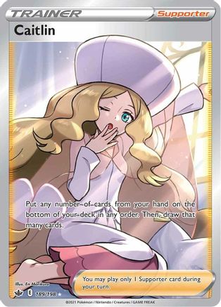 Caitlin (Full Art) (189) Holofoil - Chilling Reign