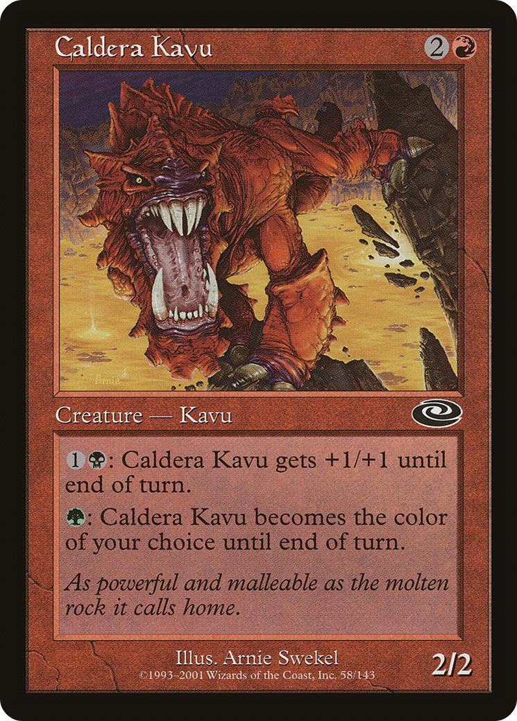 Caldera Kavu (058) Foil - Planeshift