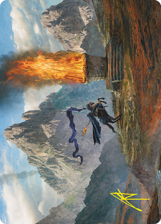 Call for Aid (060s) Foil - Tales of Middle-earth Art Series