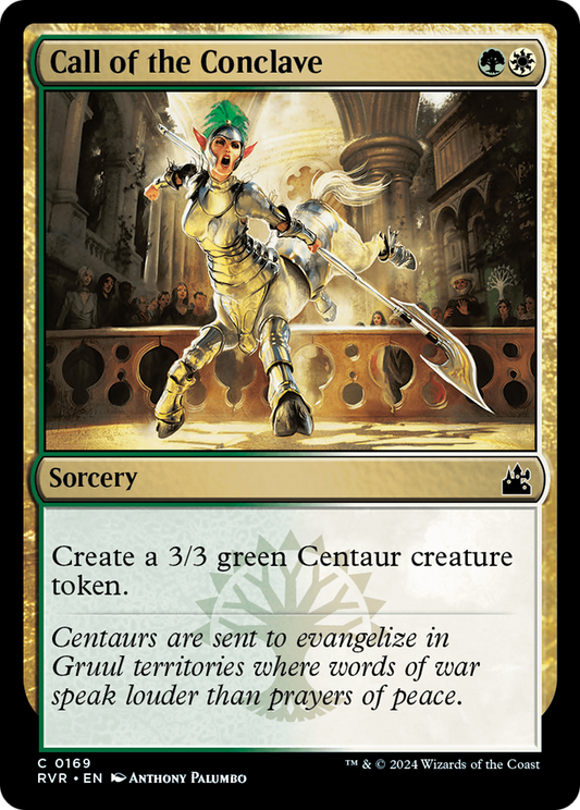 Call of the Conclave (169) Foil - Ravnica Remastered