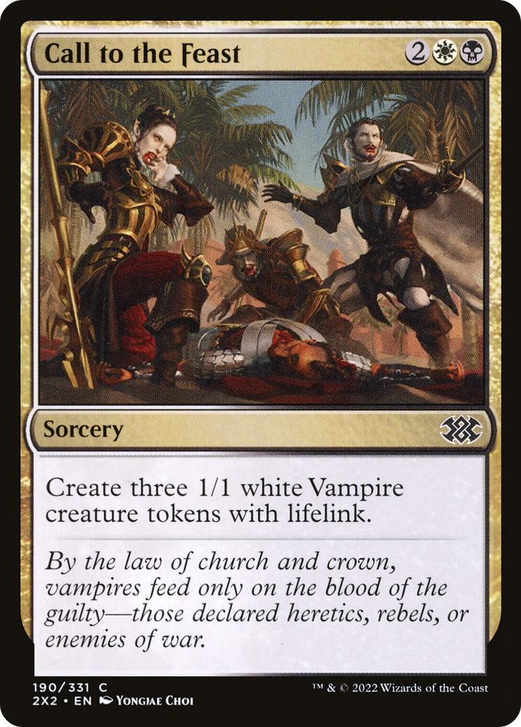 Call to the Feast (190) - Double Masters 2022