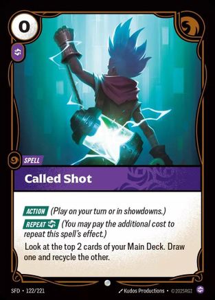Called Shot (122) Foil - Spiritforged