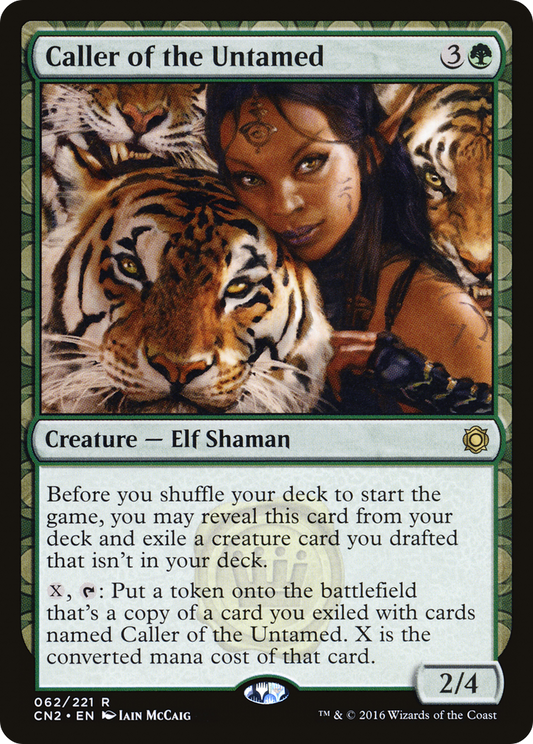 Caller of the Untamed (062) Foil - Conspiracy: Take the Crown