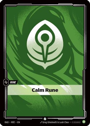 Calm Rune (R02) - Radiance