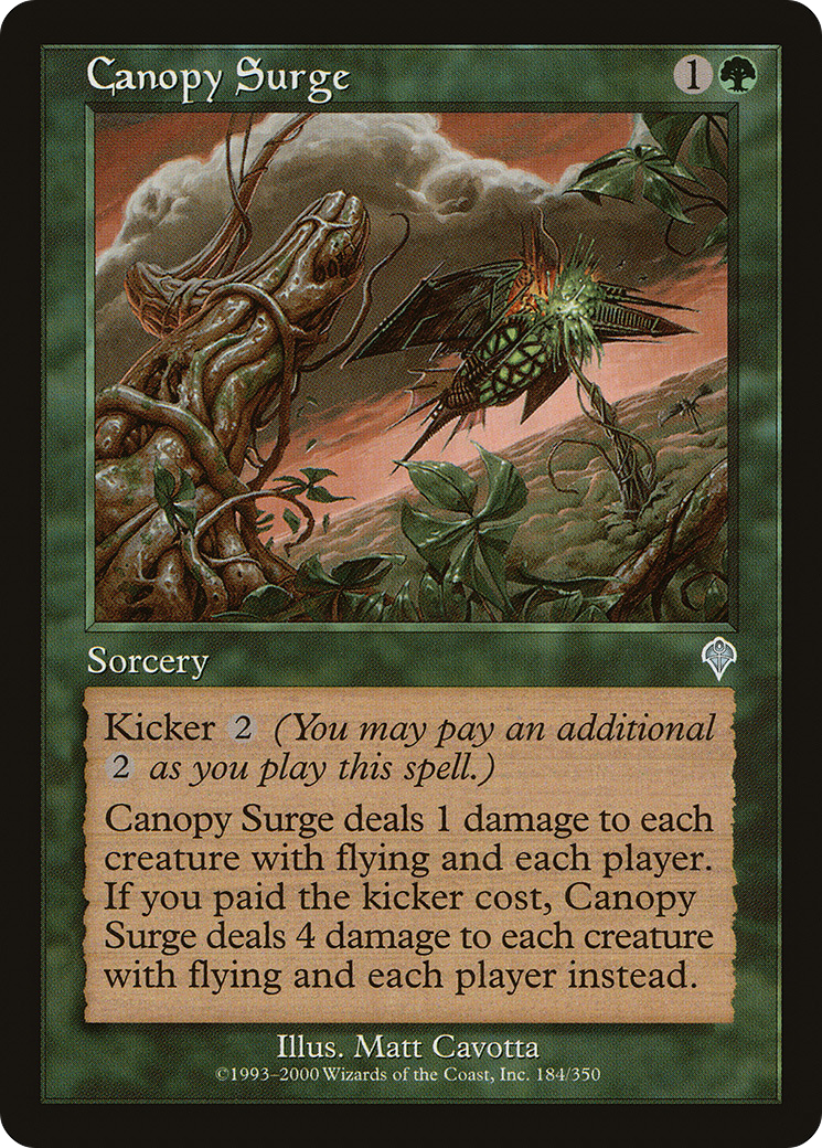 Canopy Surge (184) Foil - Invasion