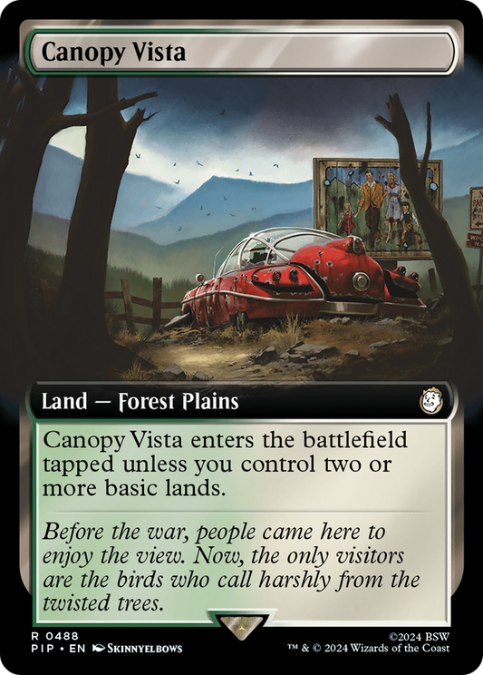 Canopy Vista (Extended Art) (488) Foil - Fallout