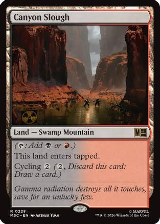 Canyon Slough (228) - Commander: Marvel Super Heroes