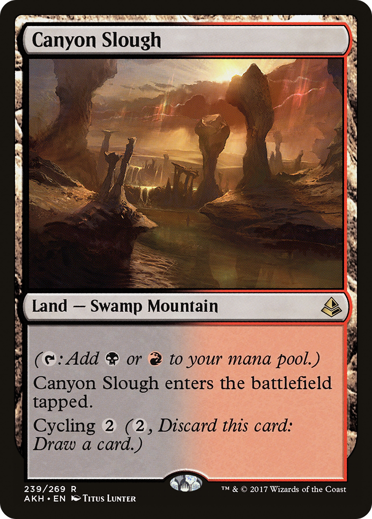 Canyon Slough (239) Foil - Amonkhet