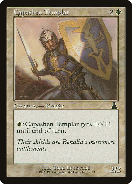 Capashen Templar (005) - Urza's Destiny