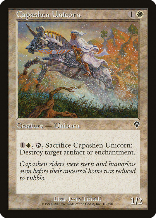Capashen Unicorn (010) Foil - Invasion