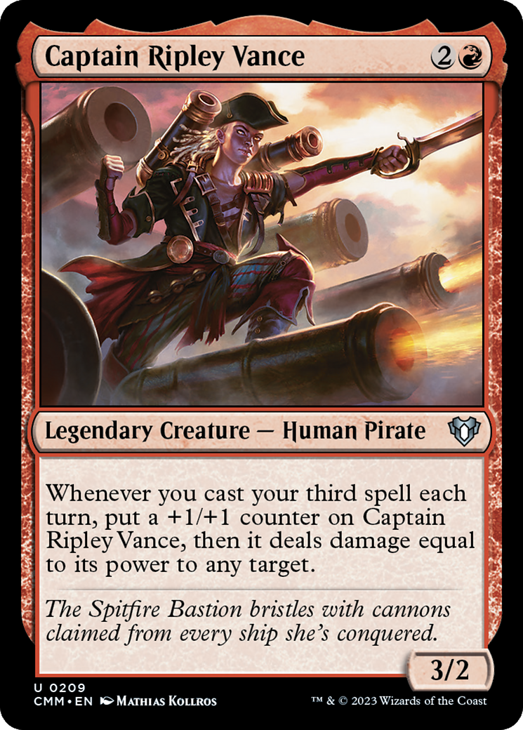 Captain Ripley Vance (209) - Commander Masters