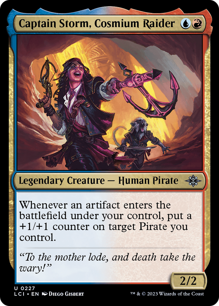 Captain Storm, Cosmium Raider (227) - The Lost Caverns of Ixalan Foil