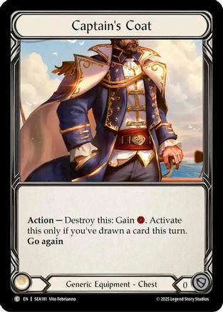 Captain's Coat (SEA181) - High Seas