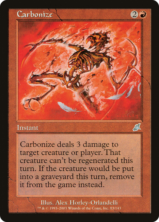 Carbonize (083) Foil - Scourge