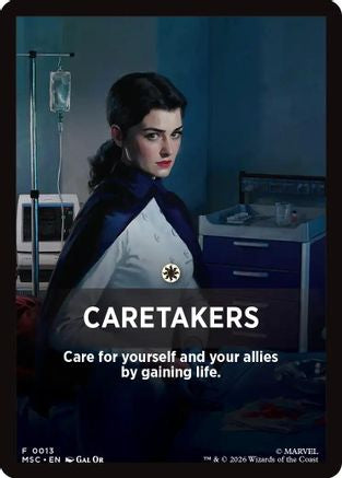 Caretakers (Jumpstart Front Card) (013) - Commander: Marvel Super Heroes
