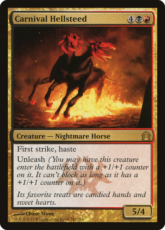 Carnival Hellsteed (147) - Return to Ravnica Foil