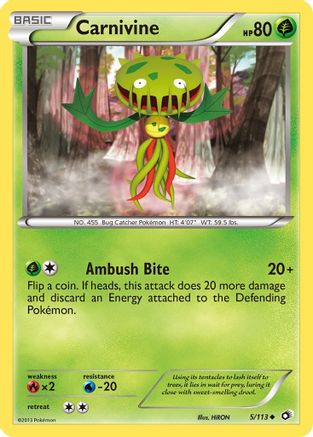 Carnivine (5) - Legendary Treasures