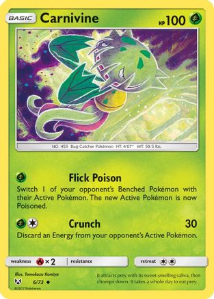 Carnivine (6) - Shining Legends