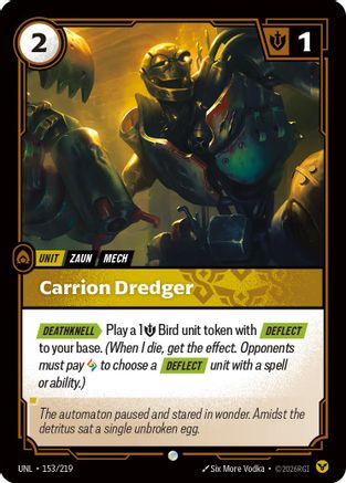 Carrion Dredger (153) Foil - Unleashed
