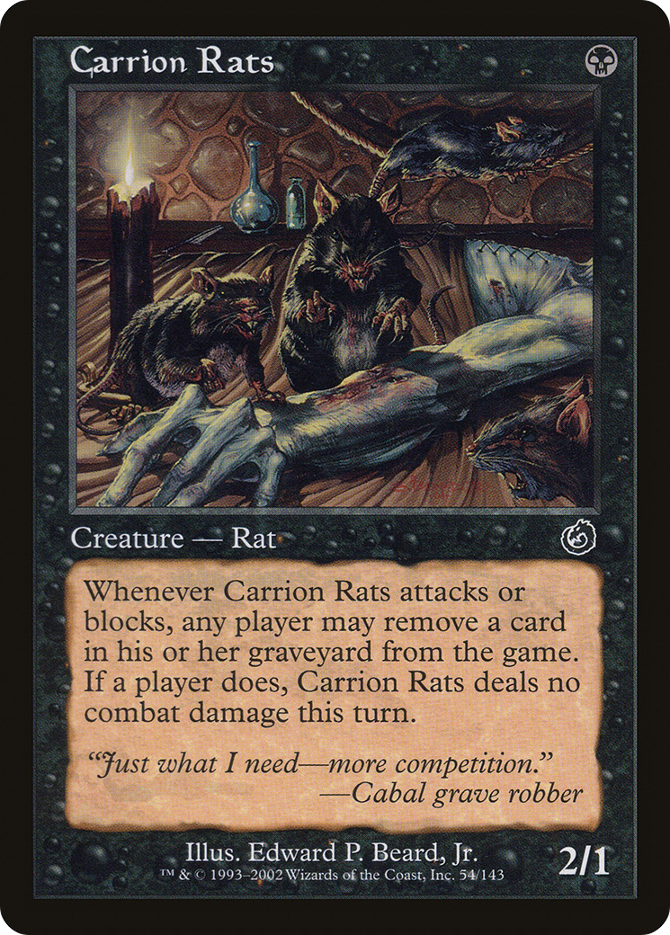 Carrion Rats (054) Foil - Torment